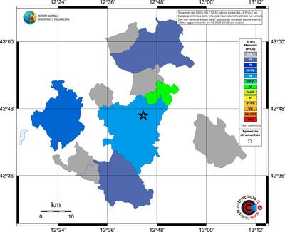 Mappa MCS - territori comuni