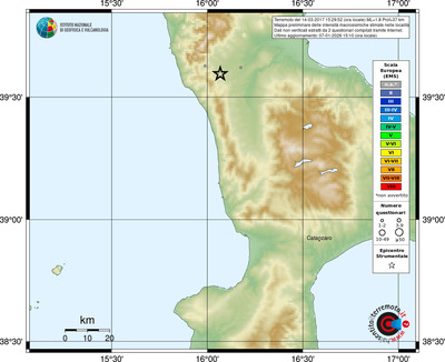 Mappa EMS - località