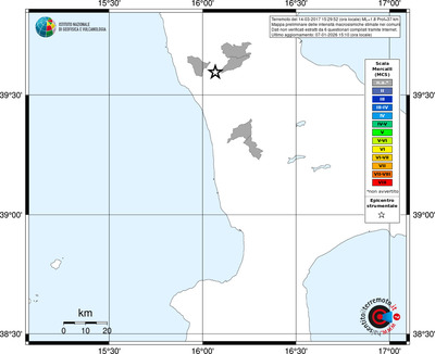 Mappa MCS - territori comuni