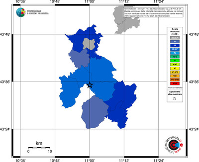 Mappa MCS - territori comuni