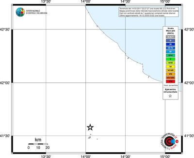 Mappa MCS - territori località