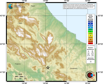 Mappa MCS - località