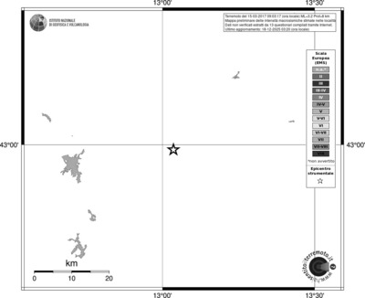 Mappa EMS - territori località