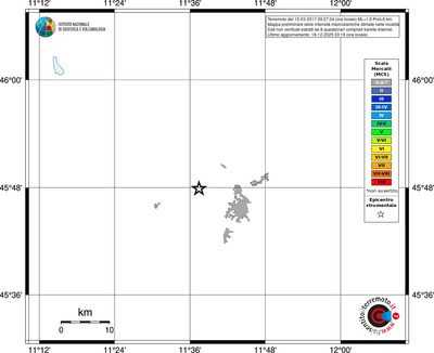 Mappa MCS - territori località