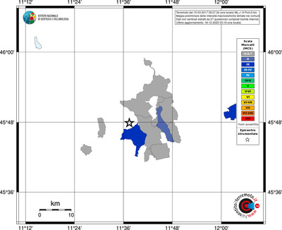 Mappa MCS - territori comuni