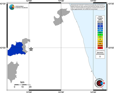 Mappa EMS - territori comuni