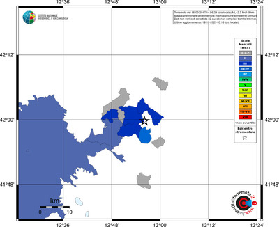 Mappa MCS - territori comuni