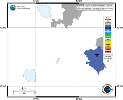 Mappa MCS - territori comuni