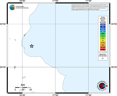 Mappa MCS - territori località