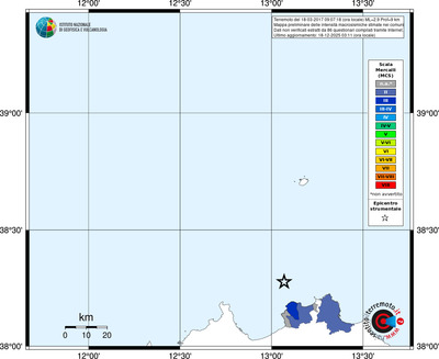 Mappa MCS - territori comuni