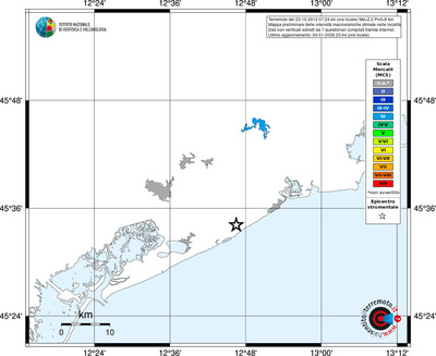 Mappa MCS - territori località