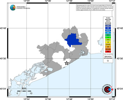 Mappa MCS - territori comuni