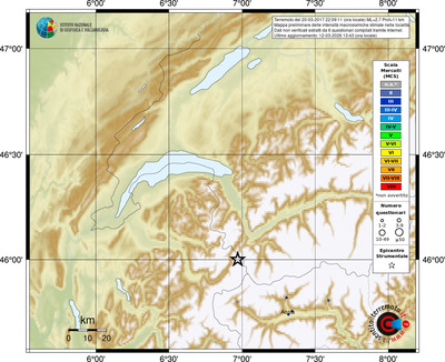 Mappa MCS - località