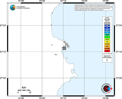 Mappa MCS - territori località