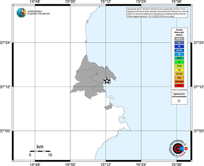 Mappa MCS - territori comuni