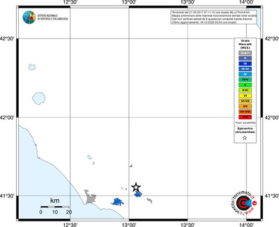 Mappa MCS - territori località