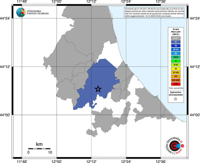 Mappa MCS - territori comuni