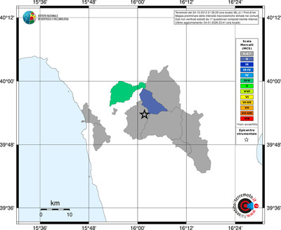 Mappa MCS - territori comuni