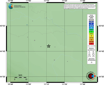 Mappa EMS - località