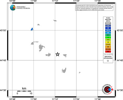 Mappa MCS - territori località