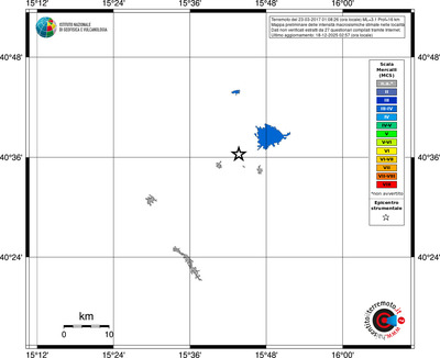 Mappa MCS - territori località