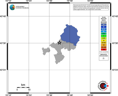 Mappa MCS - territori comuni