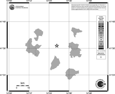 Mappa MCS - territori comuni