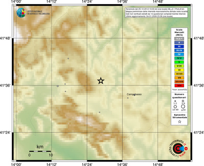 Mappa MCS - località