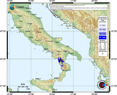 Mappa comuni con almeno 3 questionari
