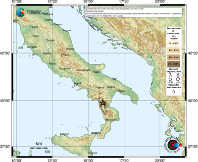 Mappa comuni con almeno 3 questionari