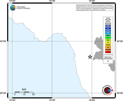 Mappa MCS - territori comuni