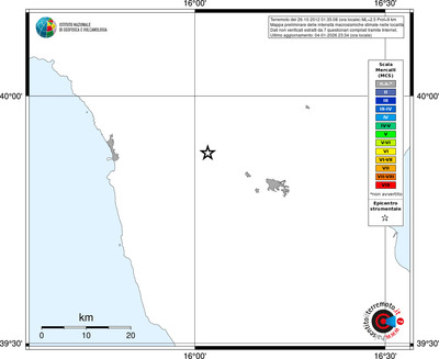 Mappa MCS - territori località
