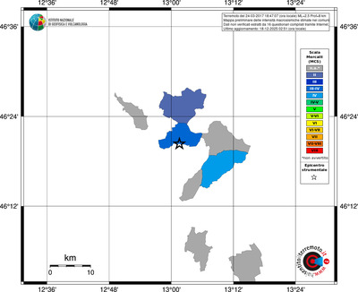 Mappa MCS - territori comuni