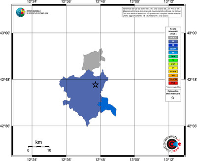 Mappa MCS - territori comuni