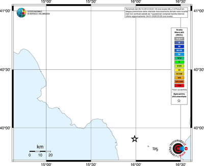 Mappa MCS - territori località