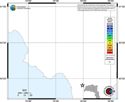 Mappa MCS - territori comuni