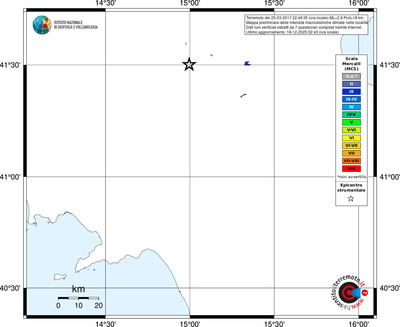 Mappa MCS - territori località