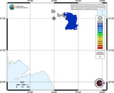 Mappa MCS - territori comuni