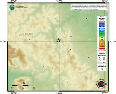 Mappa EMS - località