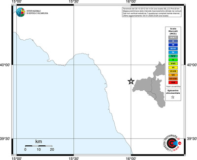 Mappa MCS - territori comuni