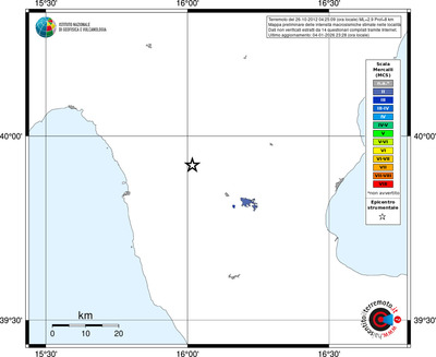 Mappa MCS - territori località
