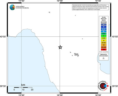 Mappa MCS - territori località