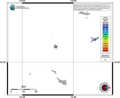 Mappa MCS - territori località