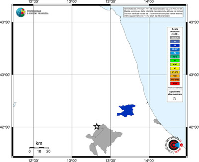 Mappa MCS - territori comuni