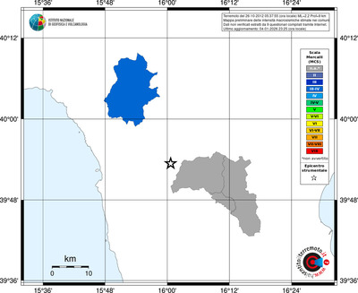 Mappa MCS - territori comuni