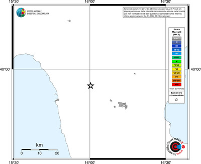 Mappa MCS - territori località