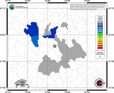 Mappa MCS - territori comunali