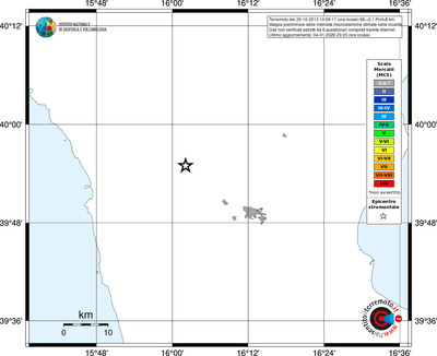Mappa MCS - territori località