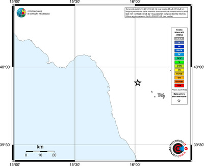 Mappa MCS - territori località