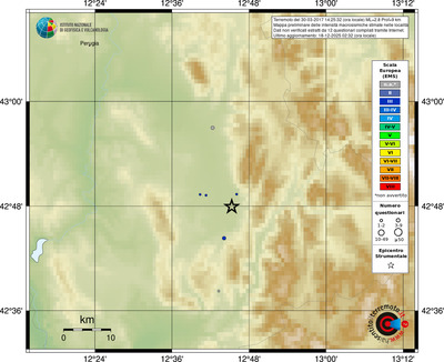 Mappa EMS - località